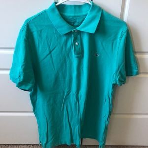 Green Classic Fit Men’s Medium Polo Shirt